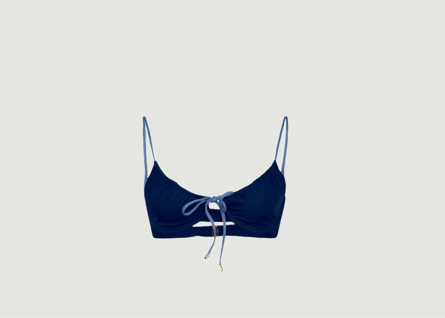 L'exception Haut De Maillot Sumba Réversible Violet Kaly Ora