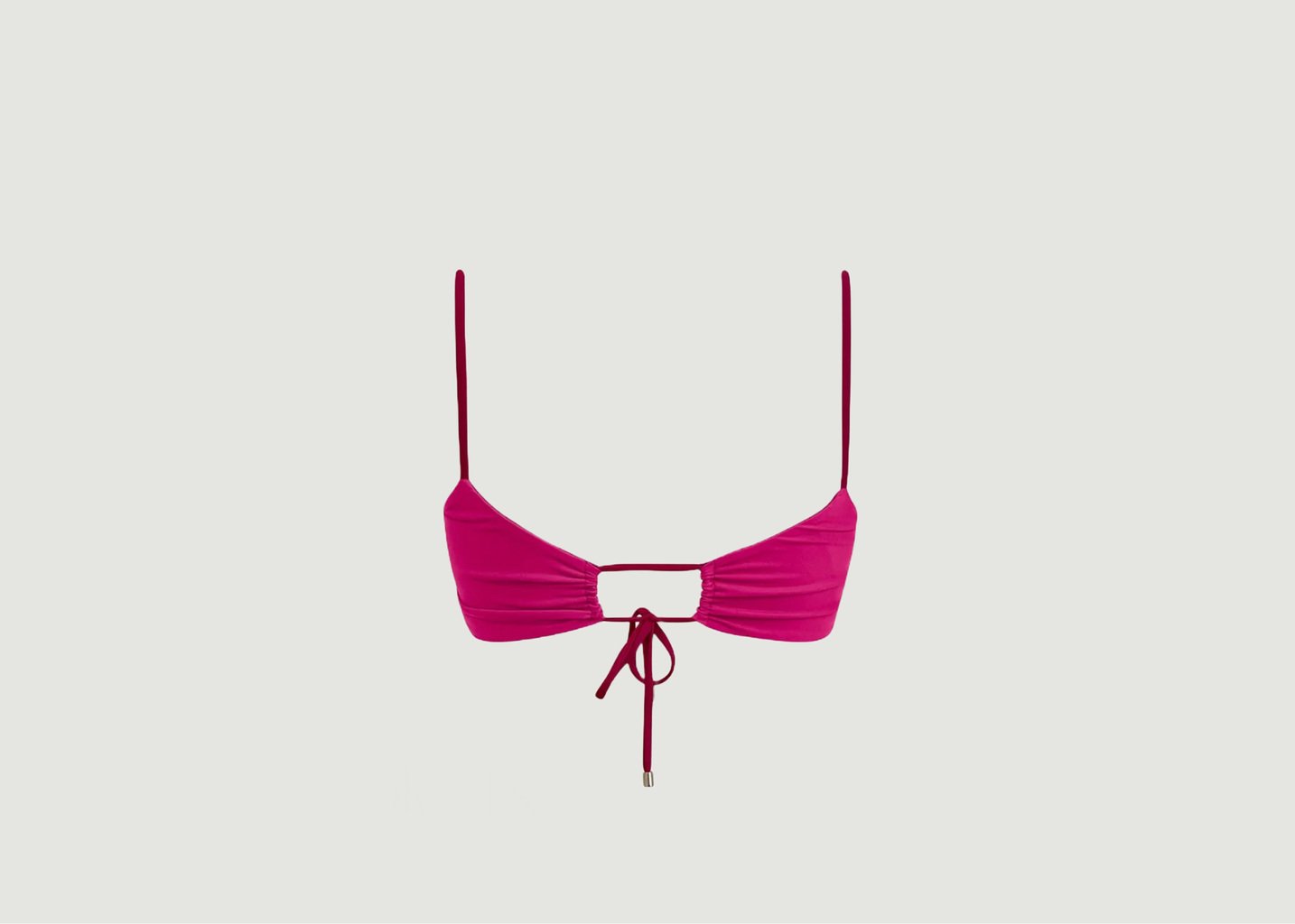 L'exception Haut De Maillot Yali Réversible Cerise Kaly Ora
