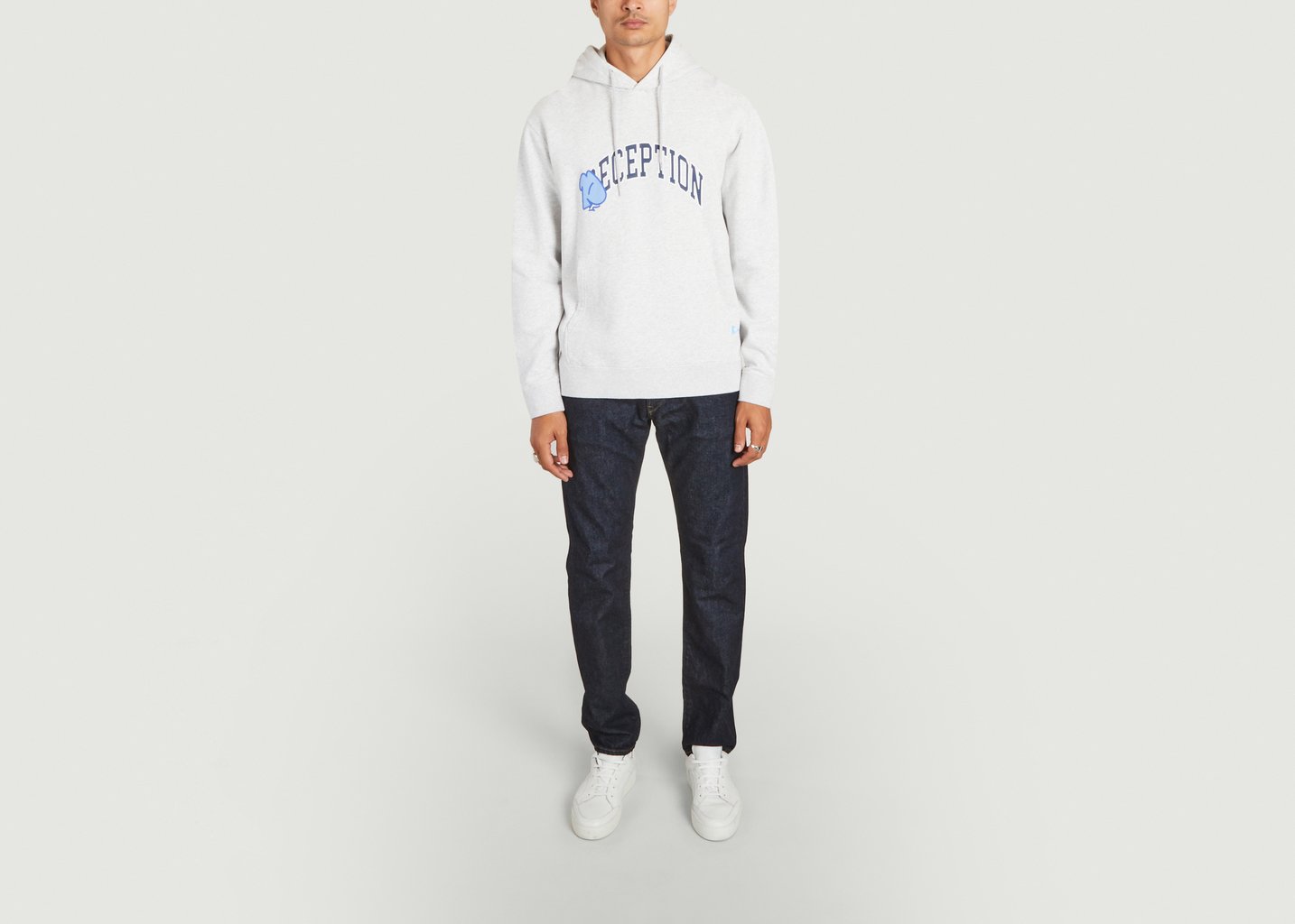 L'exception Hoodie Deception Gris Reception Clothing