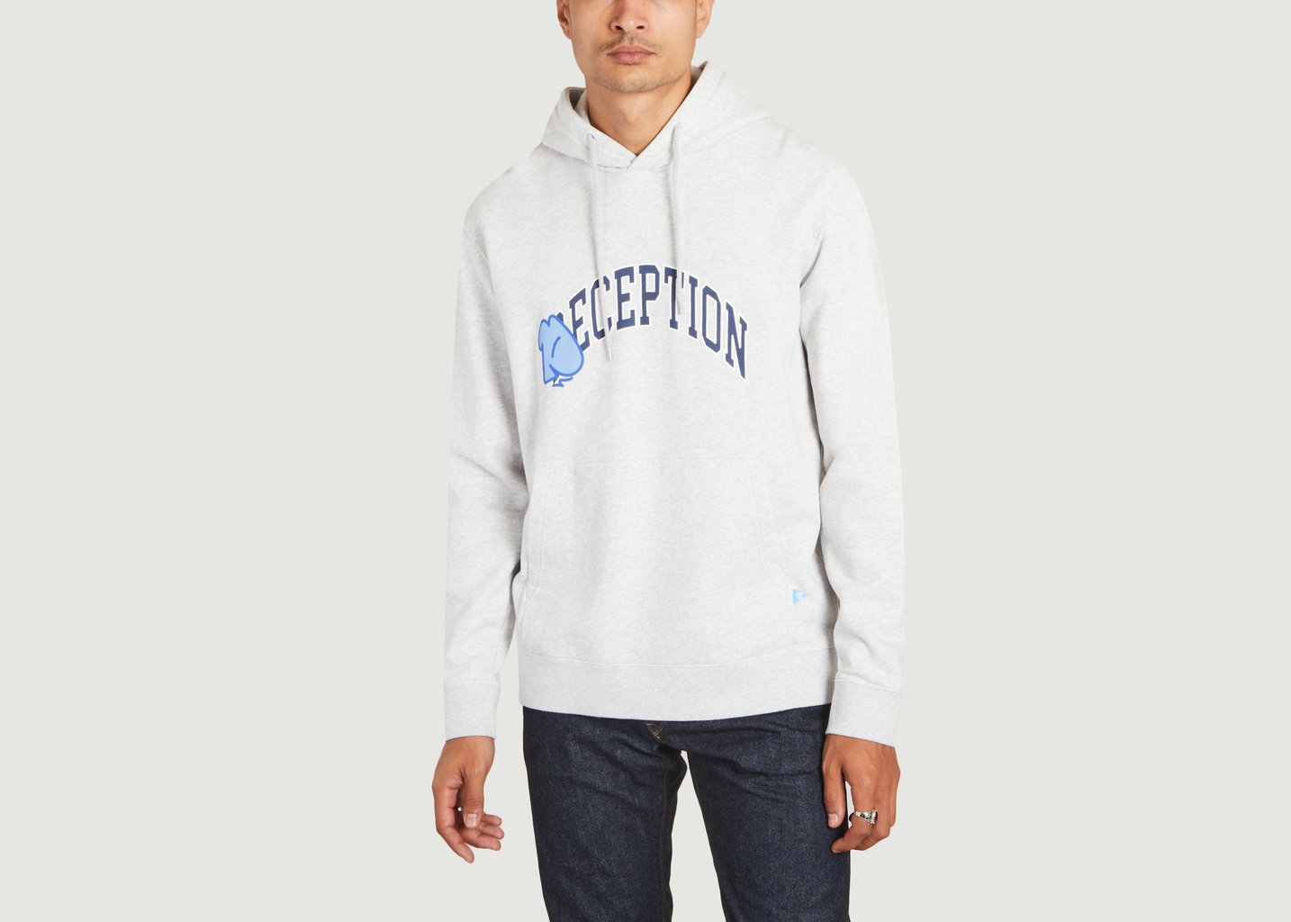 l'exception Hoodie Deception Gris Reception Clothing