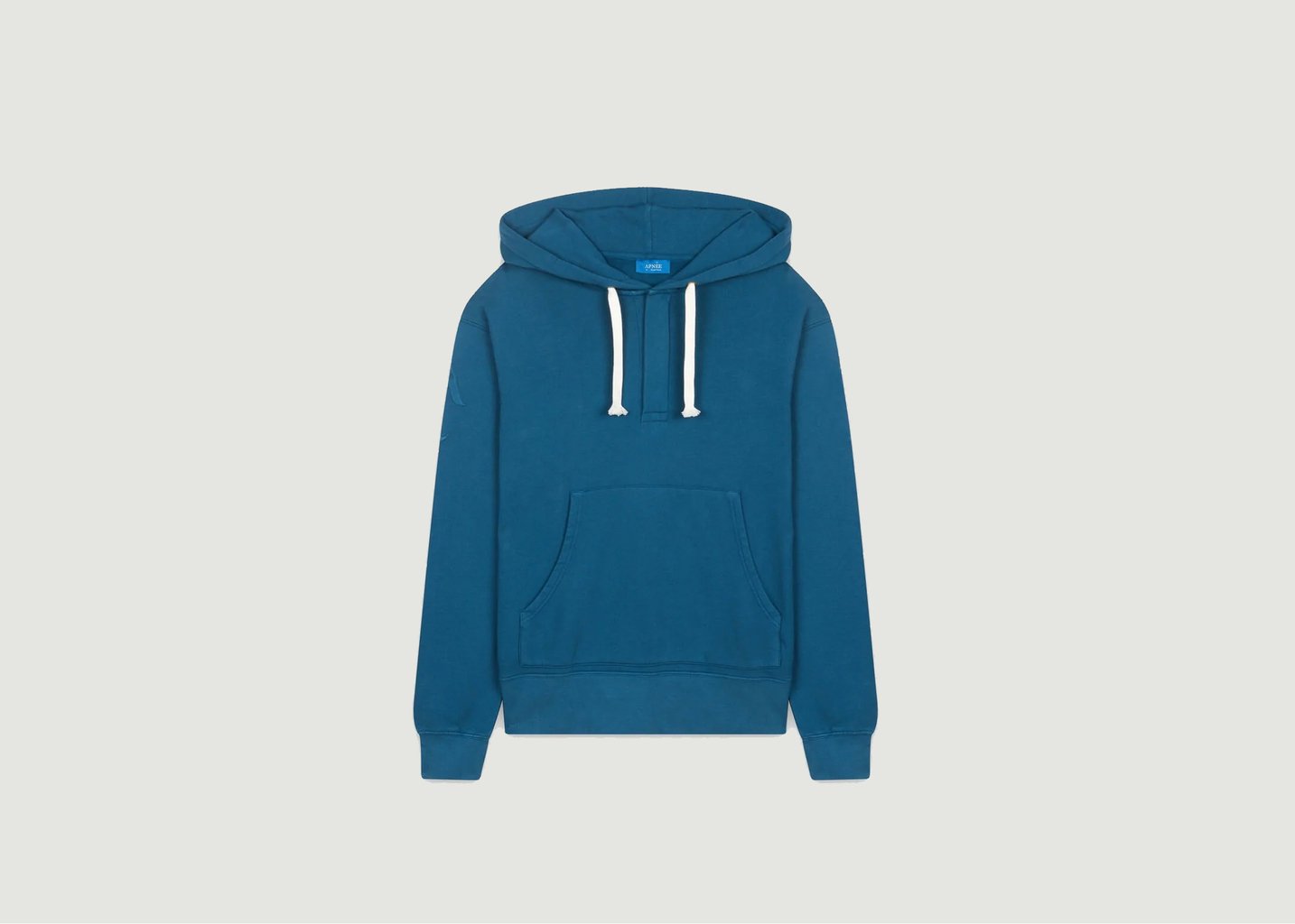 l'exception Hoodie en coton biologique Bleu canard Apnee