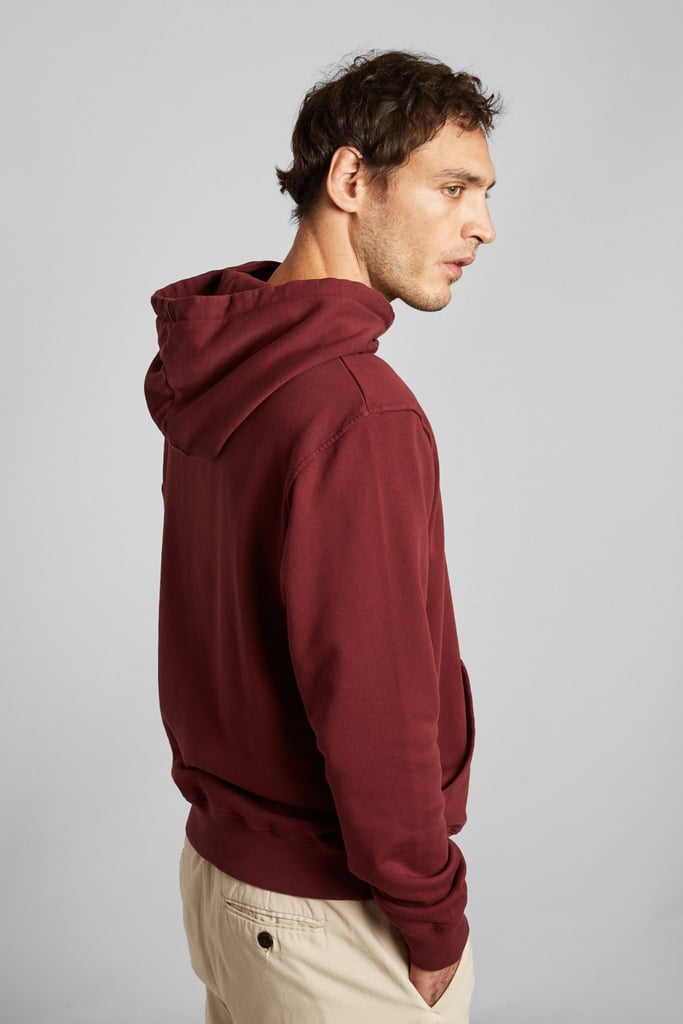 L'exception Hoodie En Coton Biologique Rouge Foncé L'Exception Paris