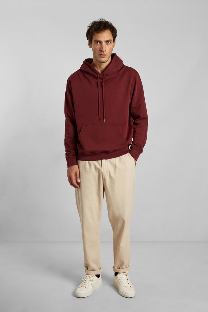 L'exception Hoodie En Coton Biologique Rouge Foncé L'Exception Paris