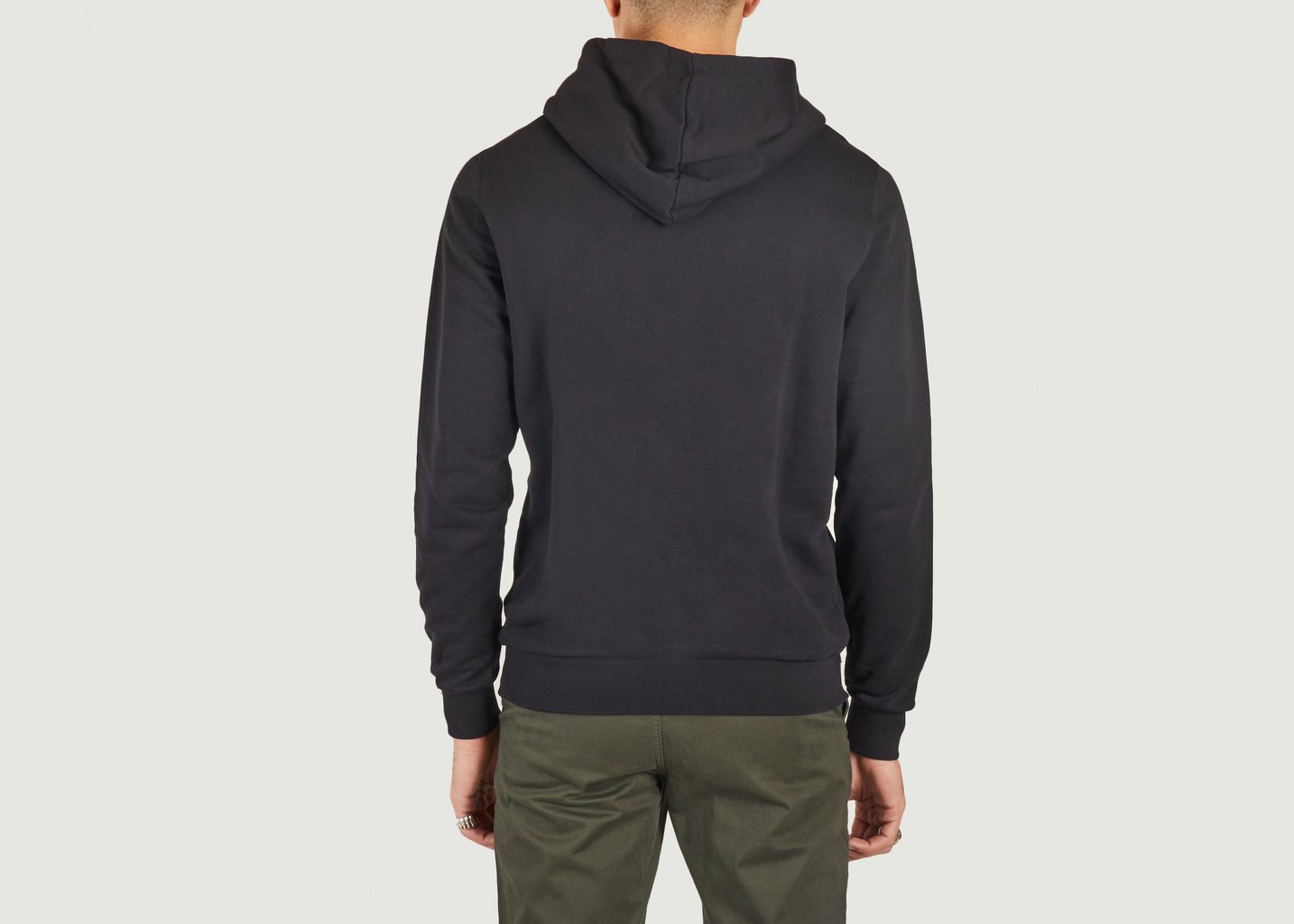 L'exception Hoodie Imprimé Wateraid Noir Knowledge Cotton Apparel