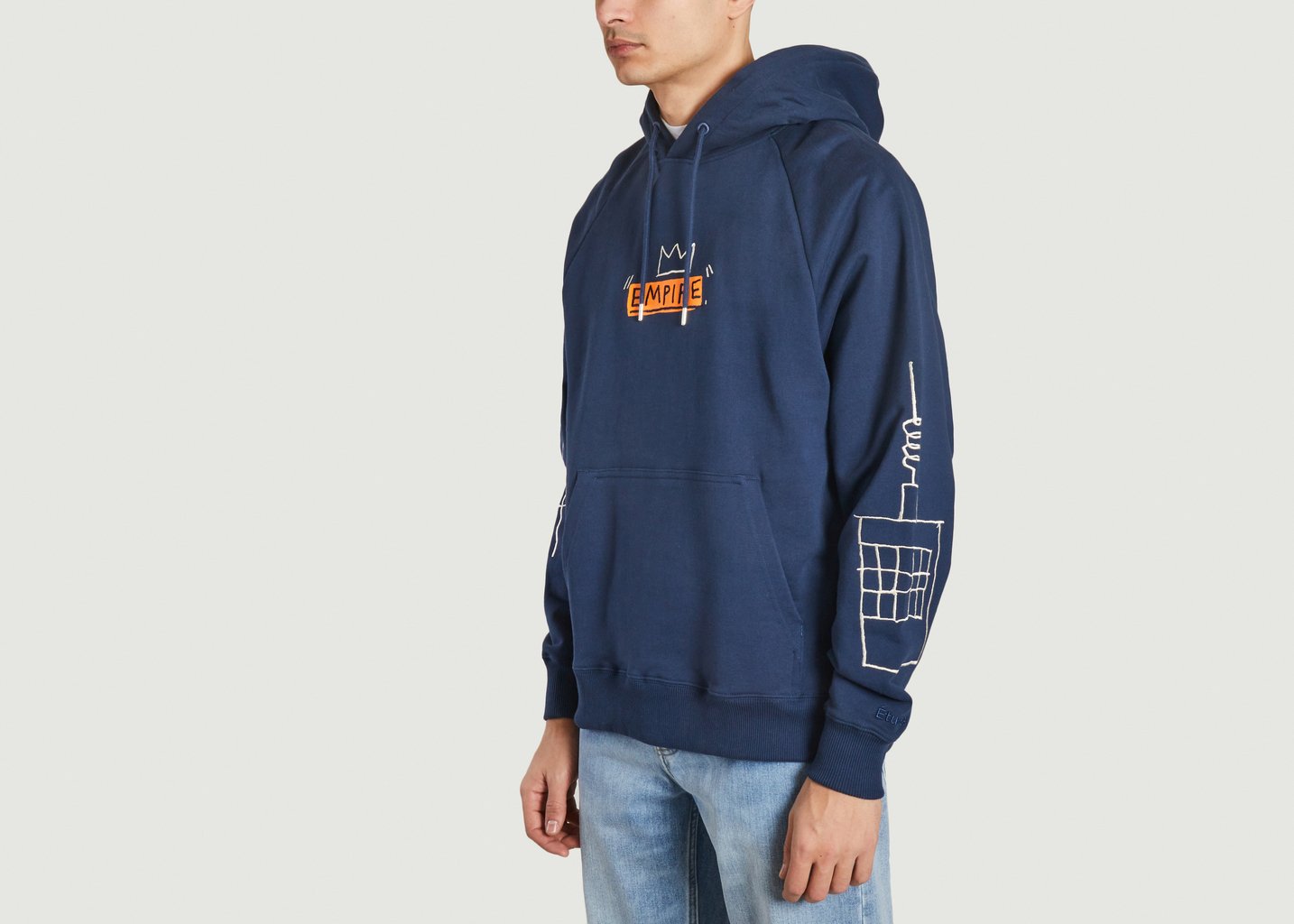 L'exception Hoodie Racing Empire DK Bleu Marine Etudes Studio