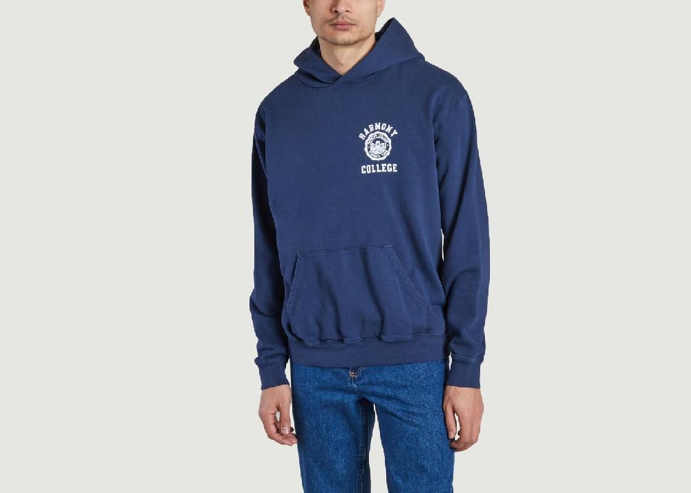 l'exception Hoodie Sany College Emblem Bleu Marine Harmony