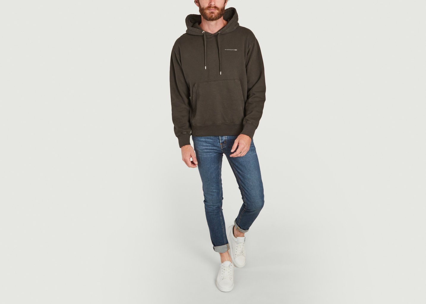 L'exception Hoodie Waylon 3472 Khaki No Nationality 07