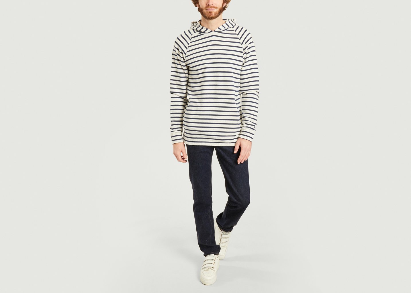 L'exception Hoodie Zarautz Bleu Marine Bask In The Sun