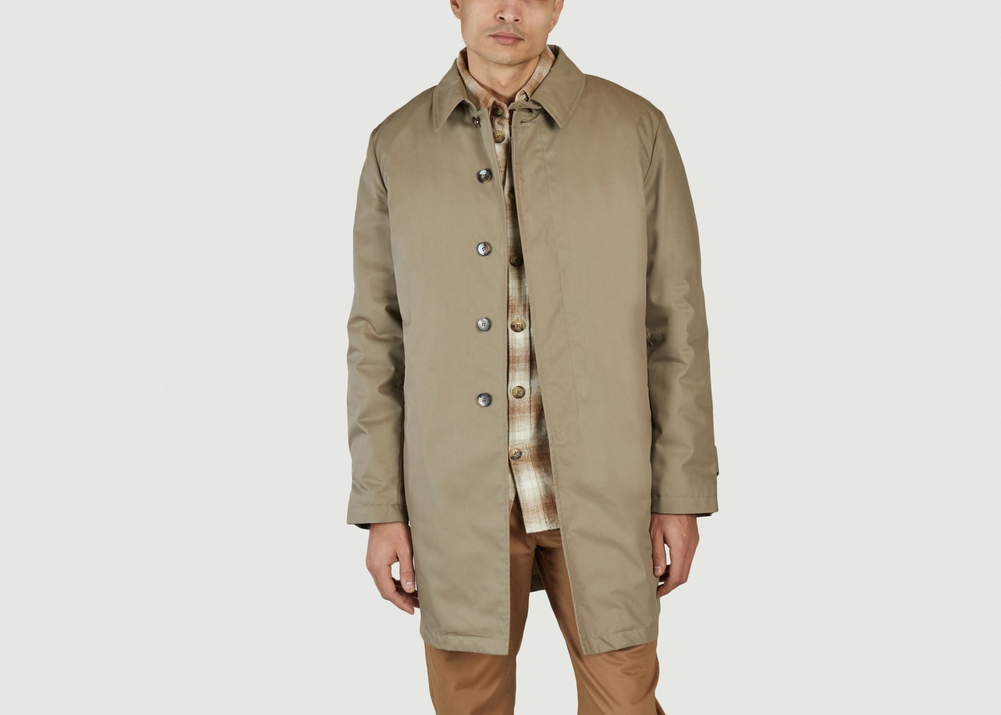 l'exception Imperméable Nouveau Gab Bleu Marine L'Impermeabile