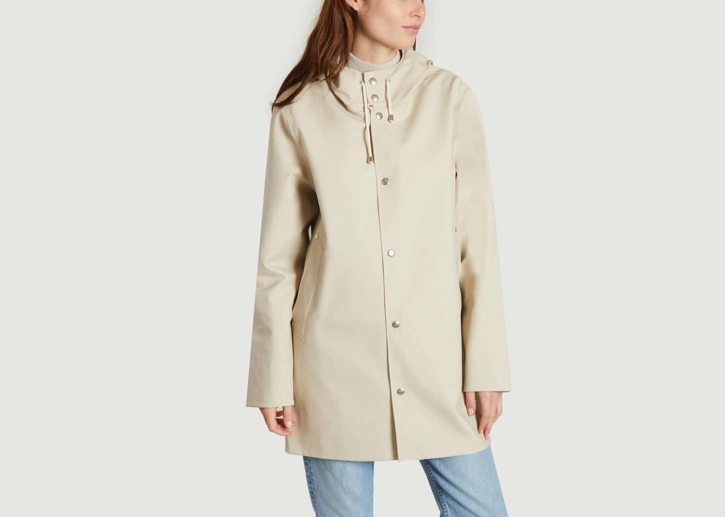 l'exception Imperméable Stockholm Gris Léger Stutterheim