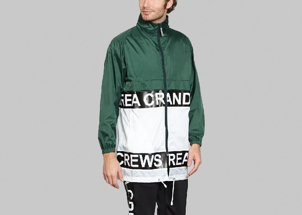 L'exception Imperméable Stratus Vert Foncé Andrea Crews