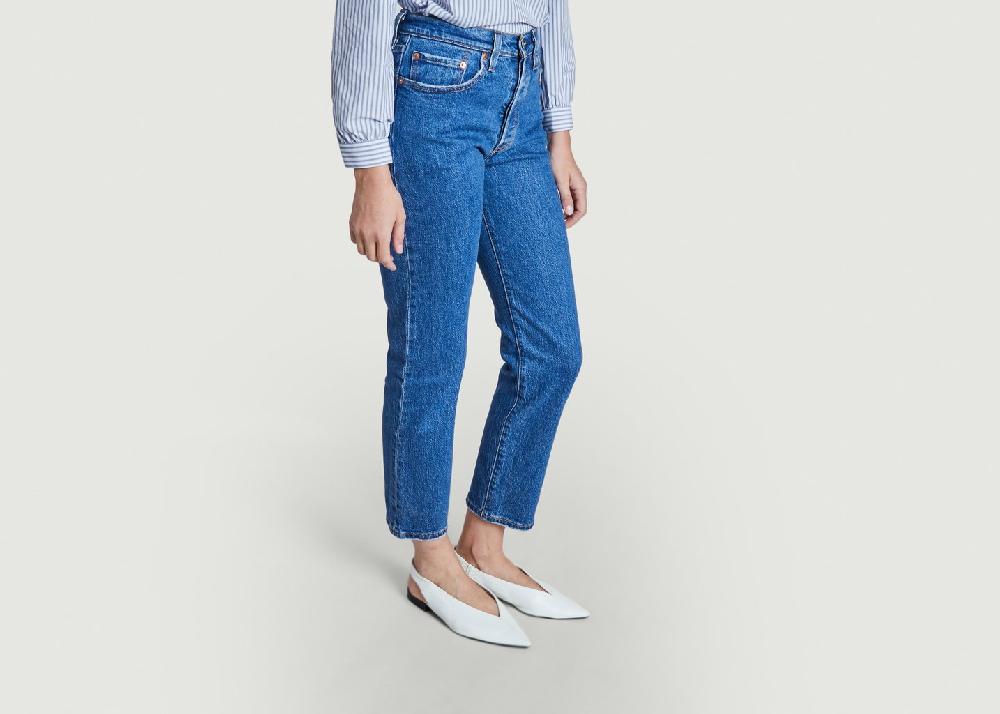 L'exception Jean 501 Coupe Courte Denim Levi's Red Tab