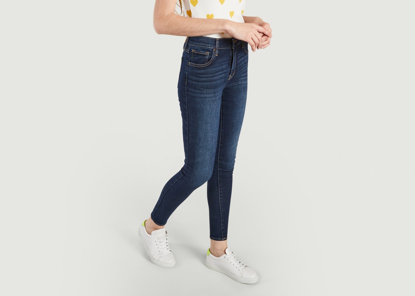 L'exception Jean 720 Hirise Super Skinny Denim Levi's Red Tab