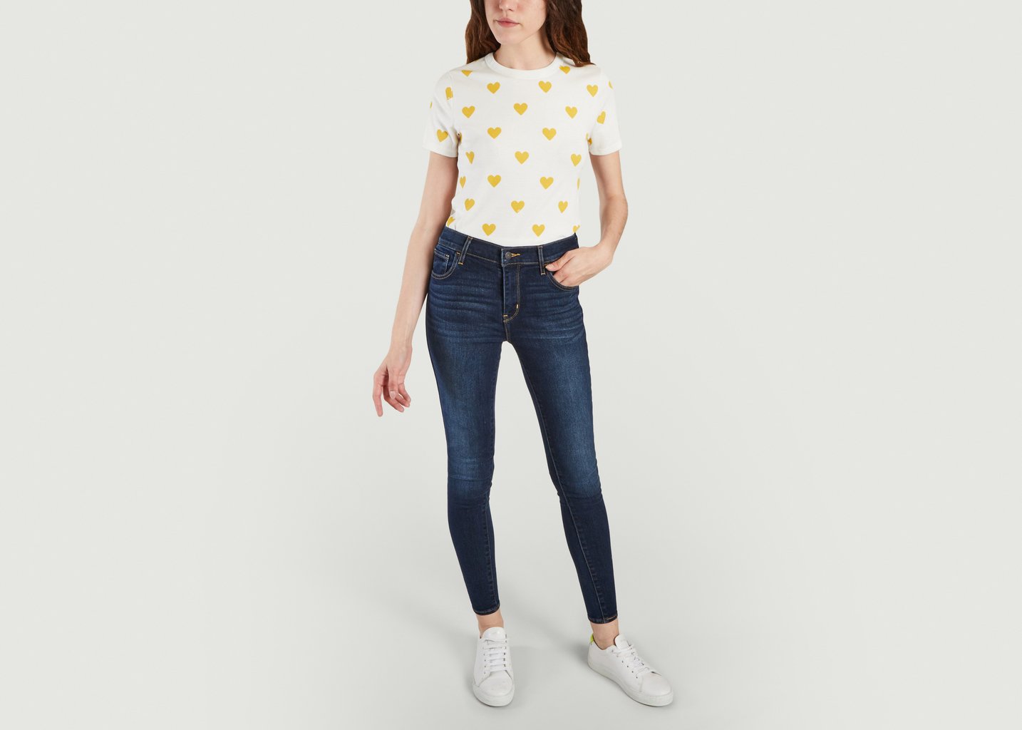 L'exception Jean 720 Hirise Super Skinny Denim Levi's Red Tab