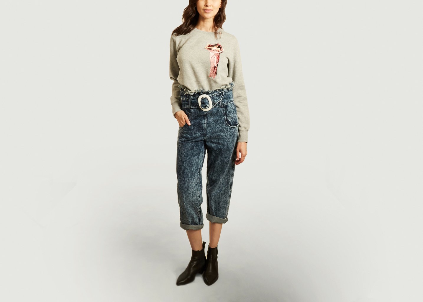 L'exception Jean Ample Ceinturé Ziggy Denim Fête Impériale