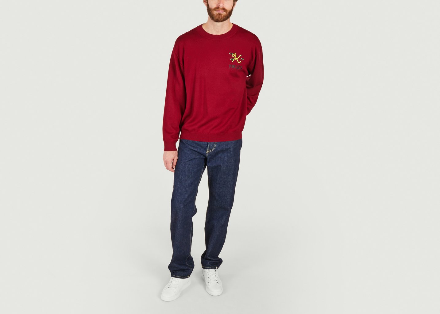 L'exception Jean Brut Coupe Droite Asagao Brut Kenzo