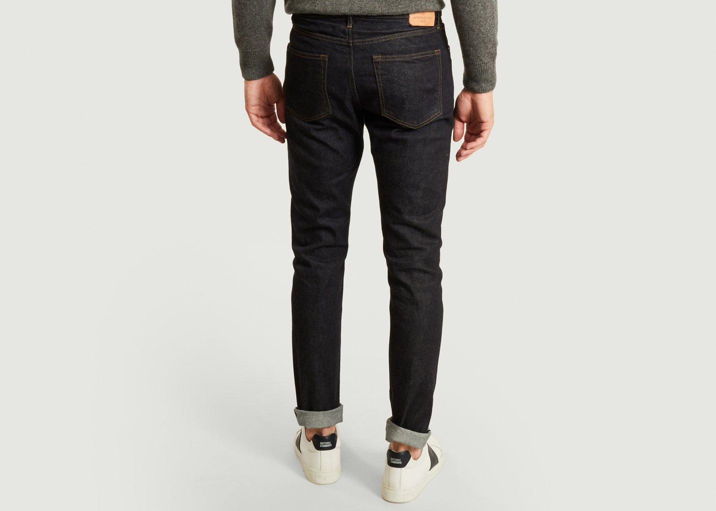 L'exception Jean Brut Stretch Tapered J205 Brut Japan Blue Jeans