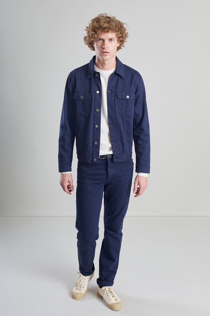 L'exception Jean Classique En Coton Bleu Marine L'Exception Paris