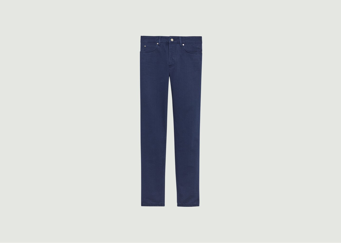 l'exception Jean Classique en Coton Bleu Marine L'Exception Paris