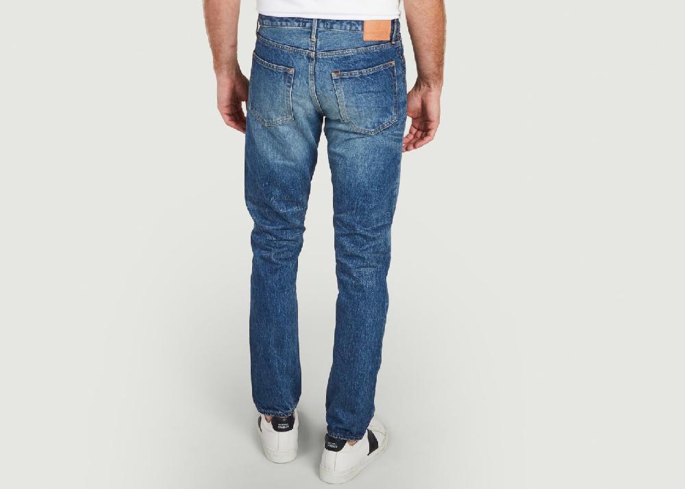 L'exception Jean Coupe Droite Circle Denim Japan Blue Jeans