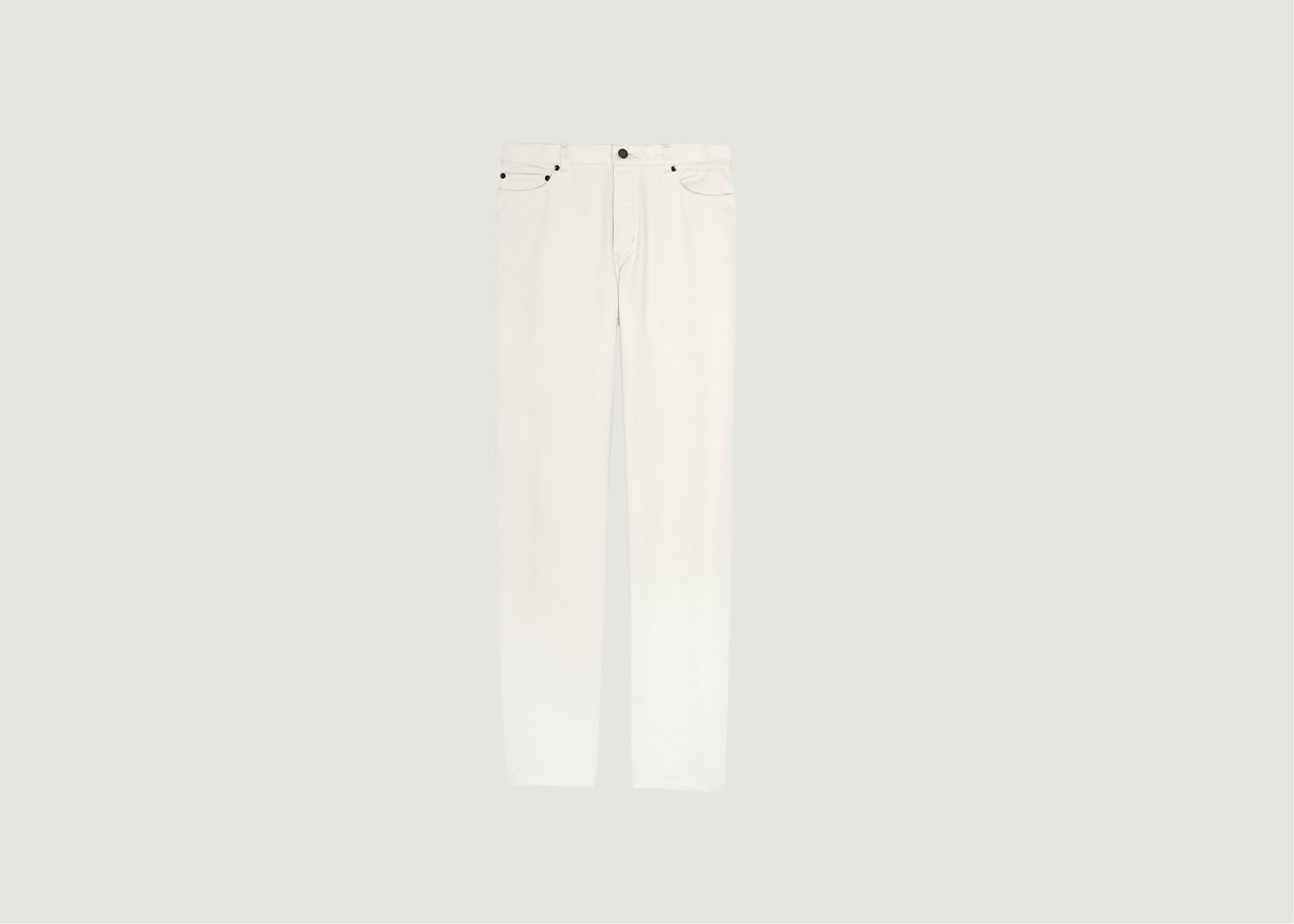 l'exception Jean droit 14 oz Ecru L'Exception Paris