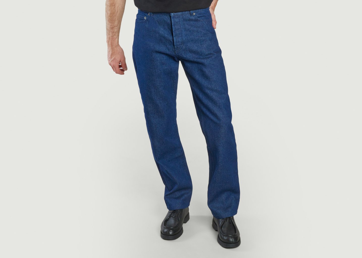 L'exception Jean Droit 14 Oz Rinse Denim L'Exception Paris