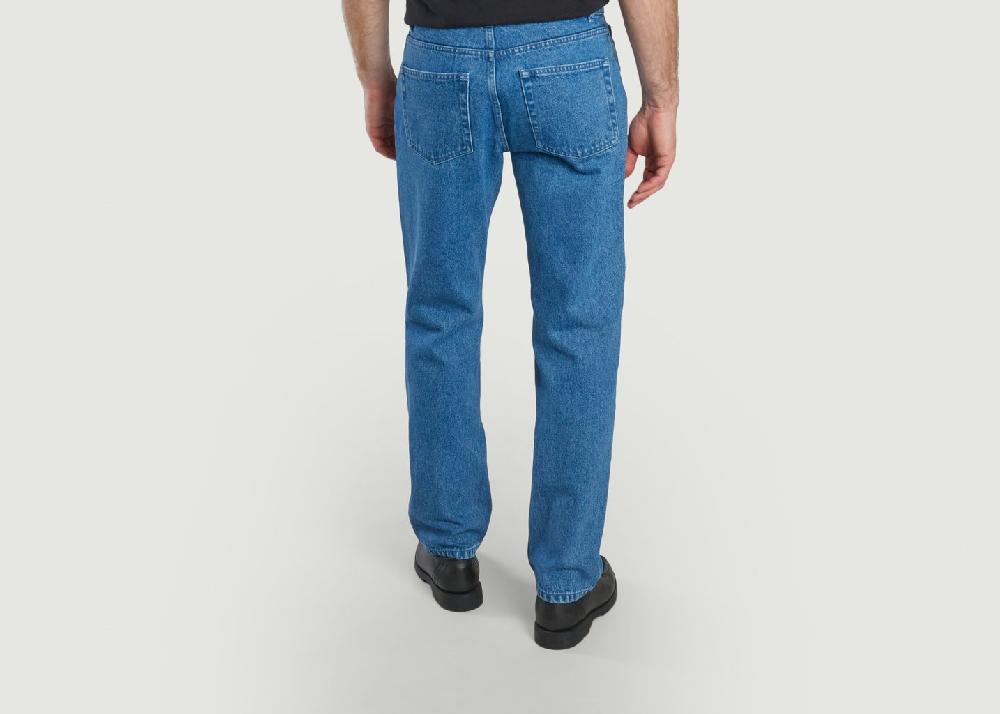 L'exception Jean Droit 14oz Bleach Denim L'Exception Paris