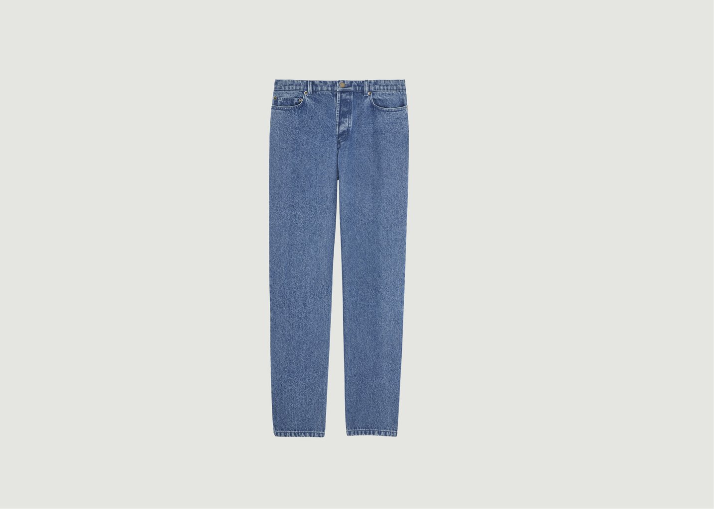 l'exception Jean droit 14oz Bleach Denim L'Exception Paris