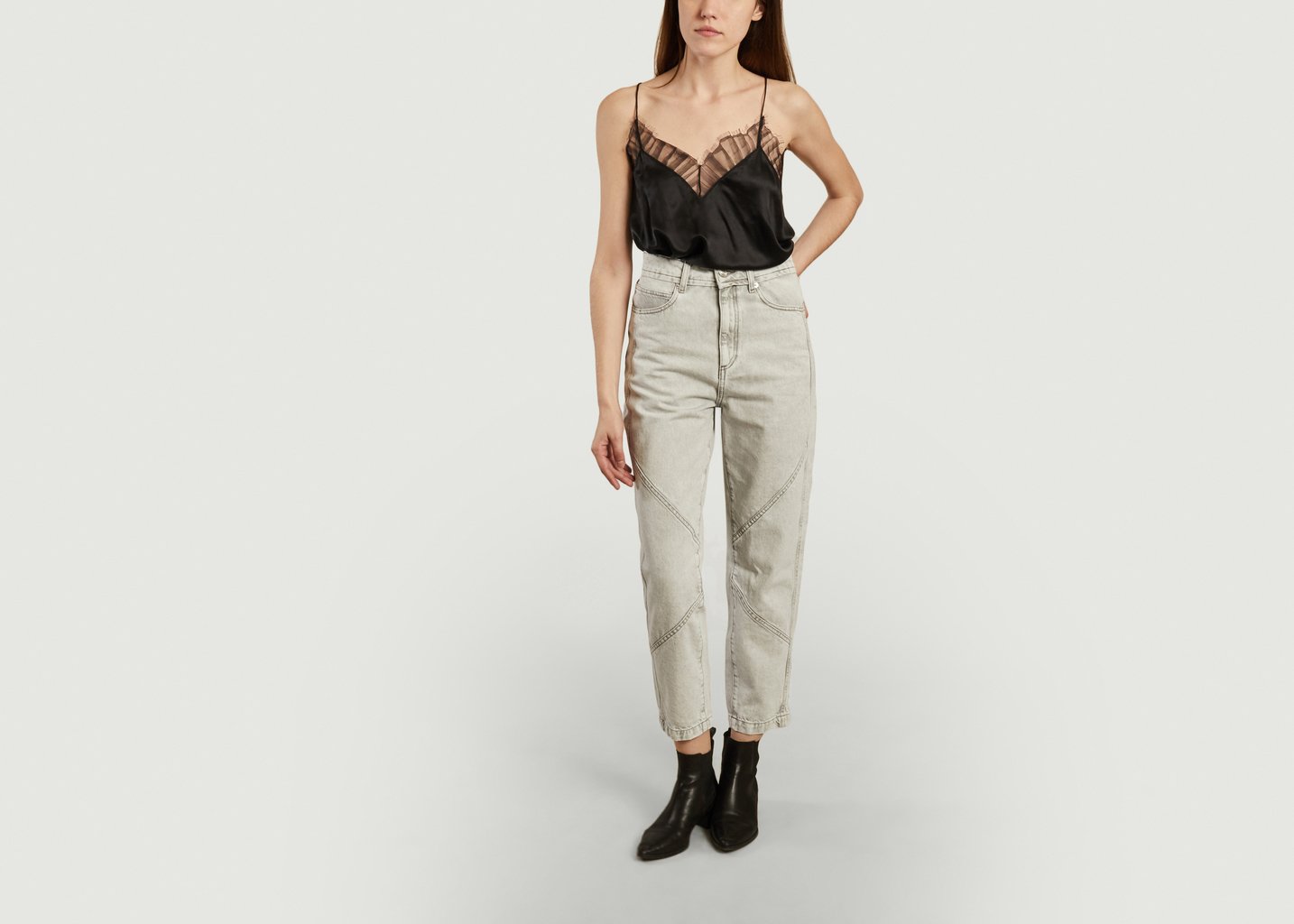 L'exception Jean Droit 7/8e Rousselin Gris IRO Paris
