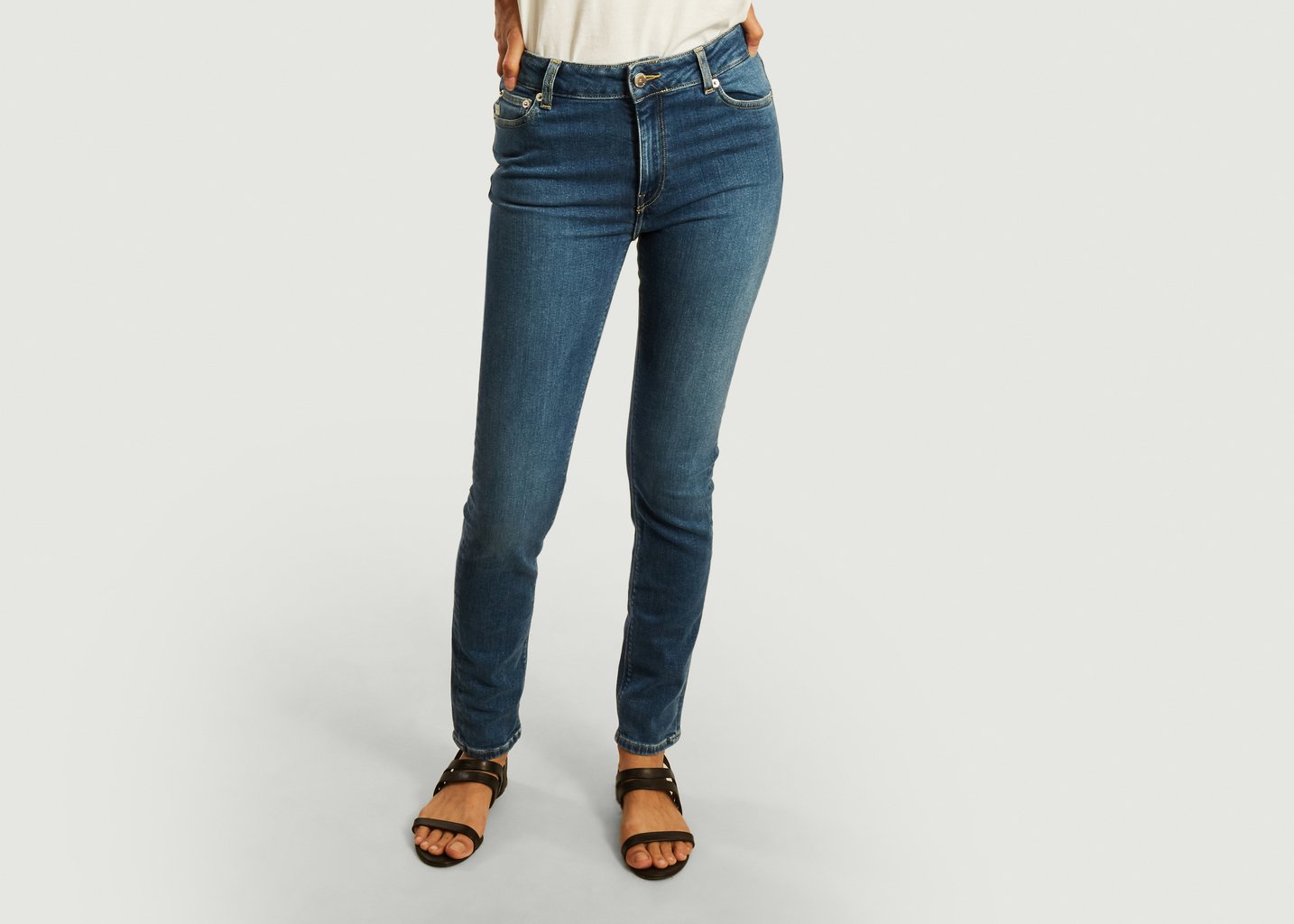 l'exception Jean en coton bio GOTS Regular Swan Denim Mud Jeans