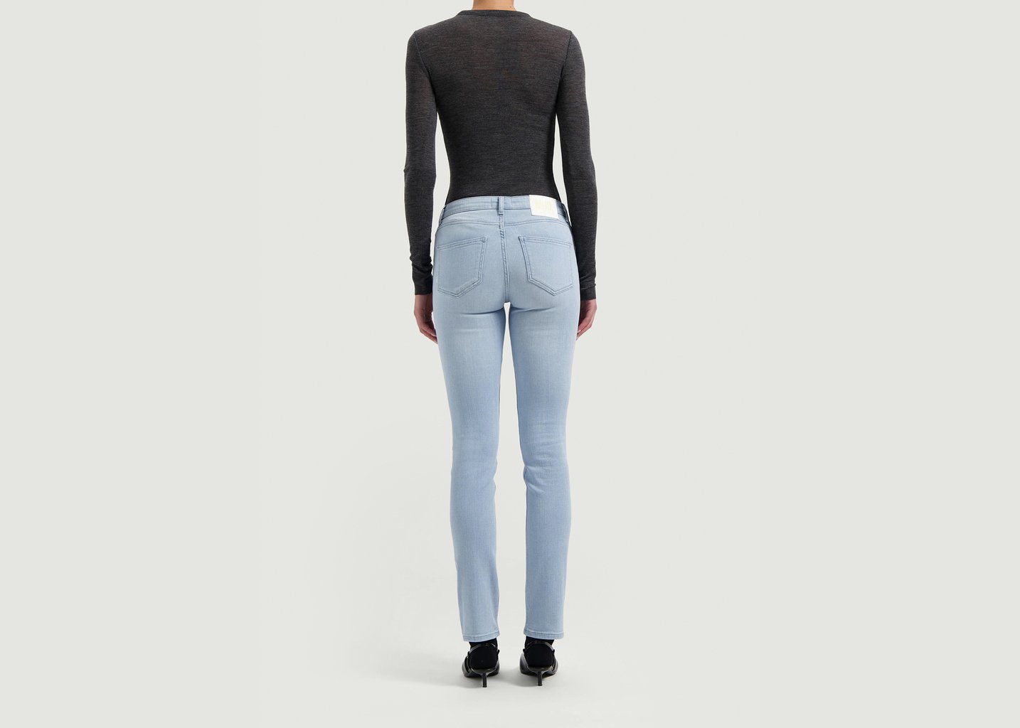 L'exception Jean Faye Low Slim Bleu Clair Mud Jeans