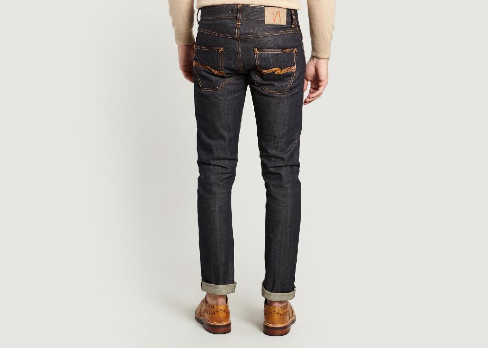 L'exception Jean Grim Tim Org Selvedge Brut Nudie Jeans