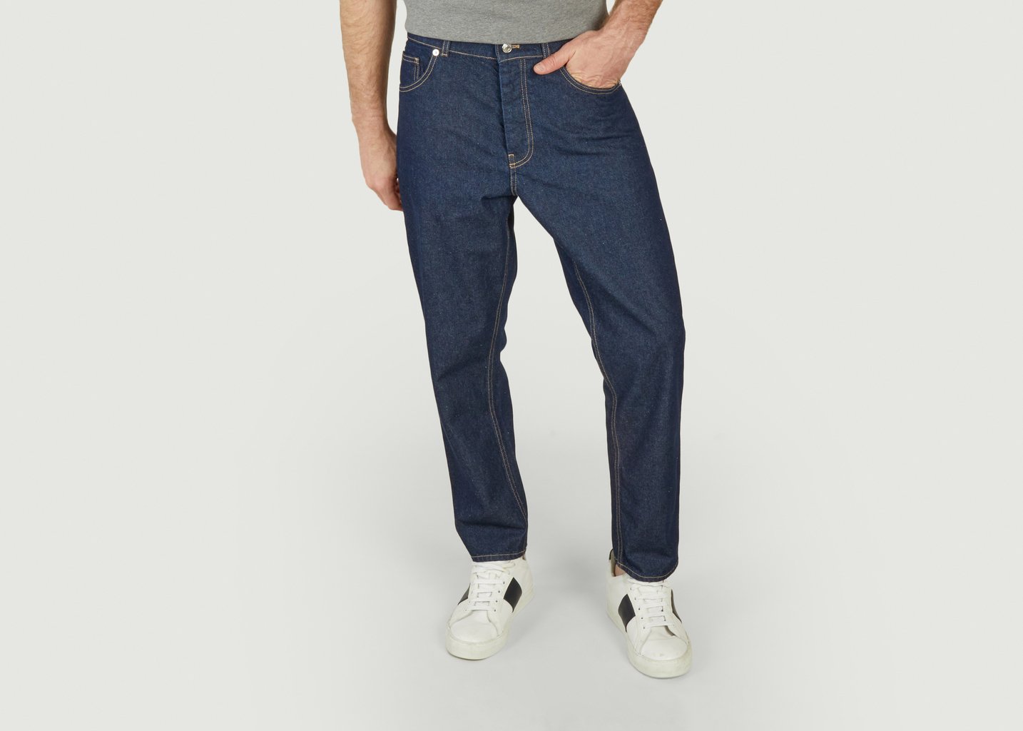 L'exception Jean Indigo Denim Indigo Maison Kitsuné