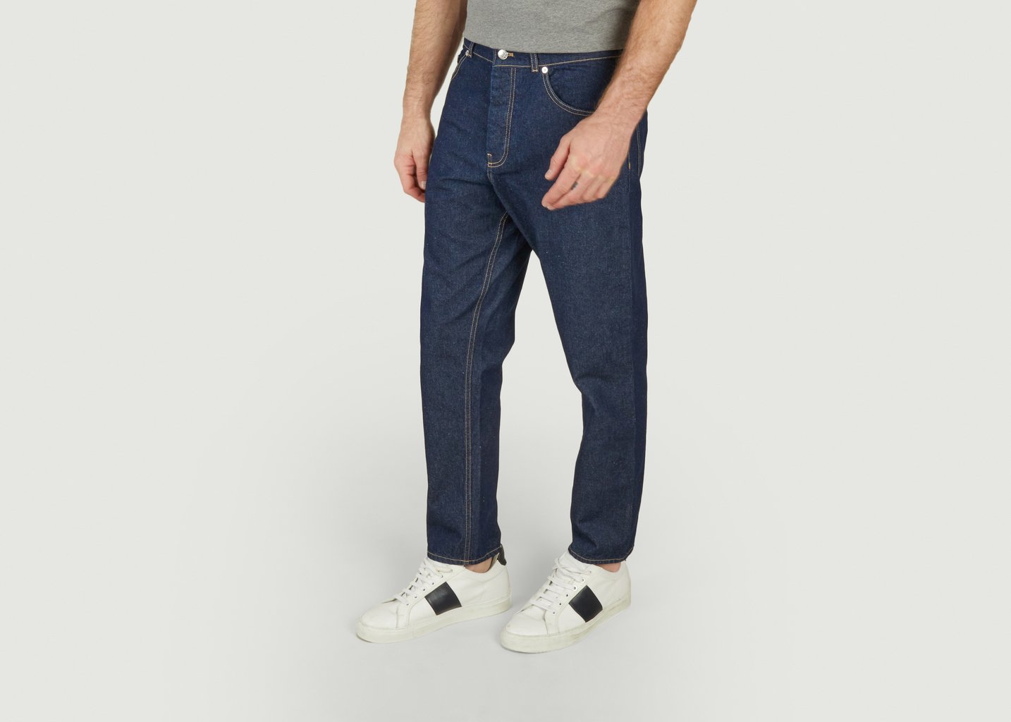 L'exception Jean Indigo Denim Indigo Maison Kitsuné