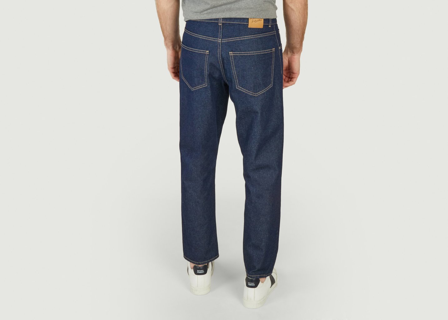 L'exception Jean Indigo Denim Indigo Maison Kitsuné