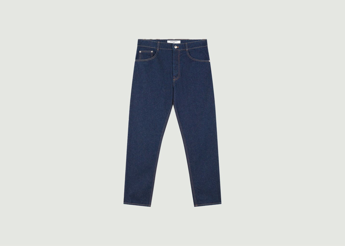 l'exception Jean Indigo Denim Indigo Maison Kitsuné
