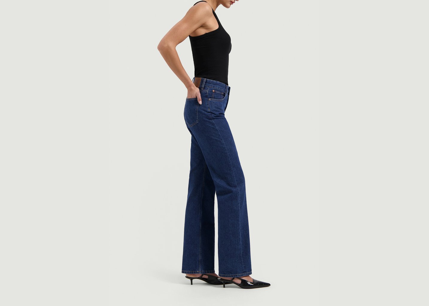 L'exception Jean Jamie Mid Loose Flow Indigo Mud Jeans