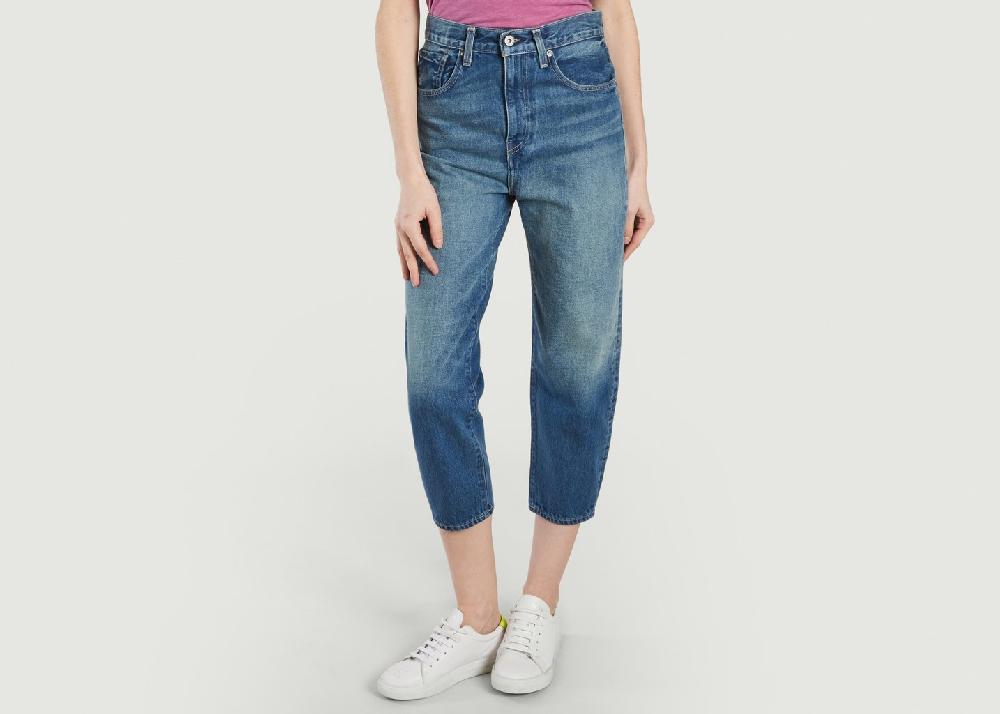 l'exception Jean LMC Barrel Bleu Levi's Made and Crafted