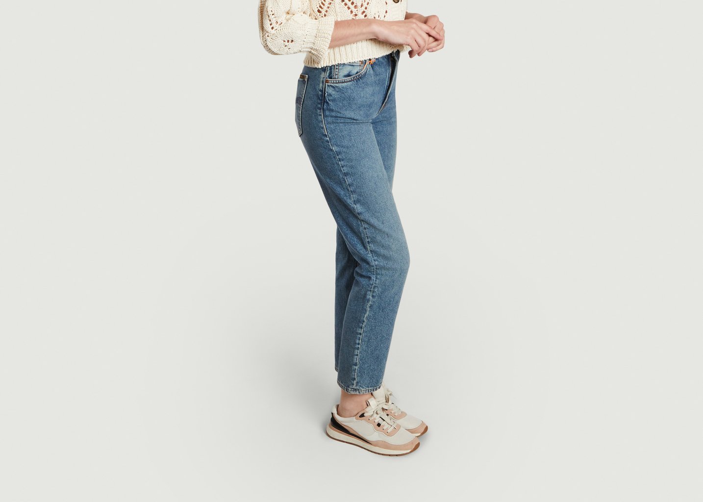 L'exception Jean Lofty Lo En Coton Organique Denim Nudie Jeans