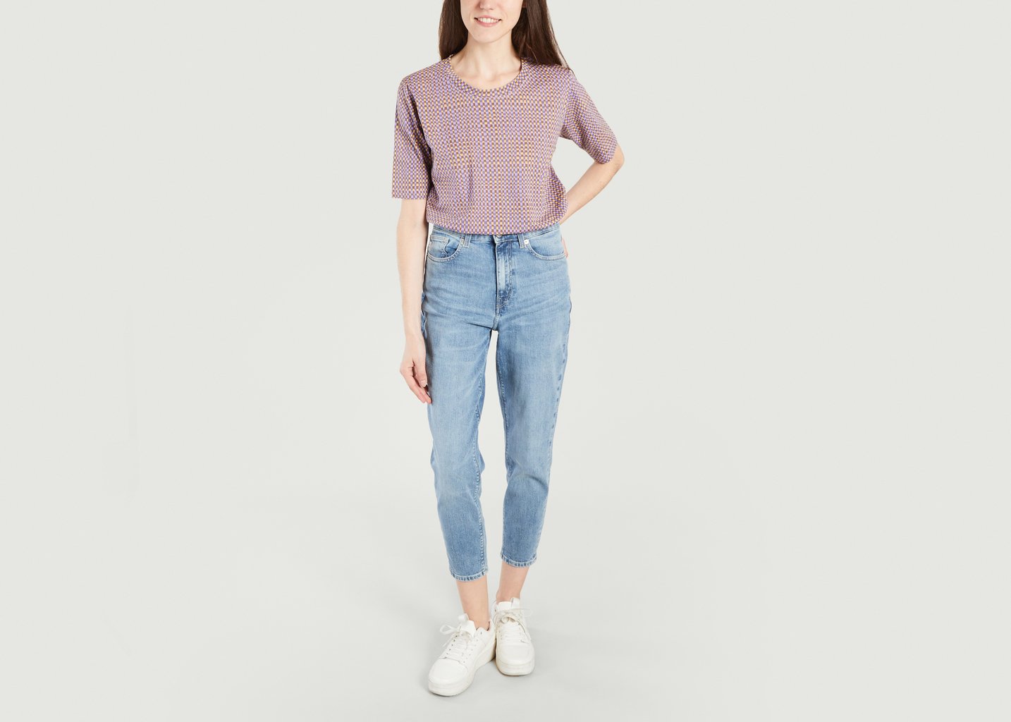 L'exception Jean Mams Stretch Tapered Denim Mud Jeans