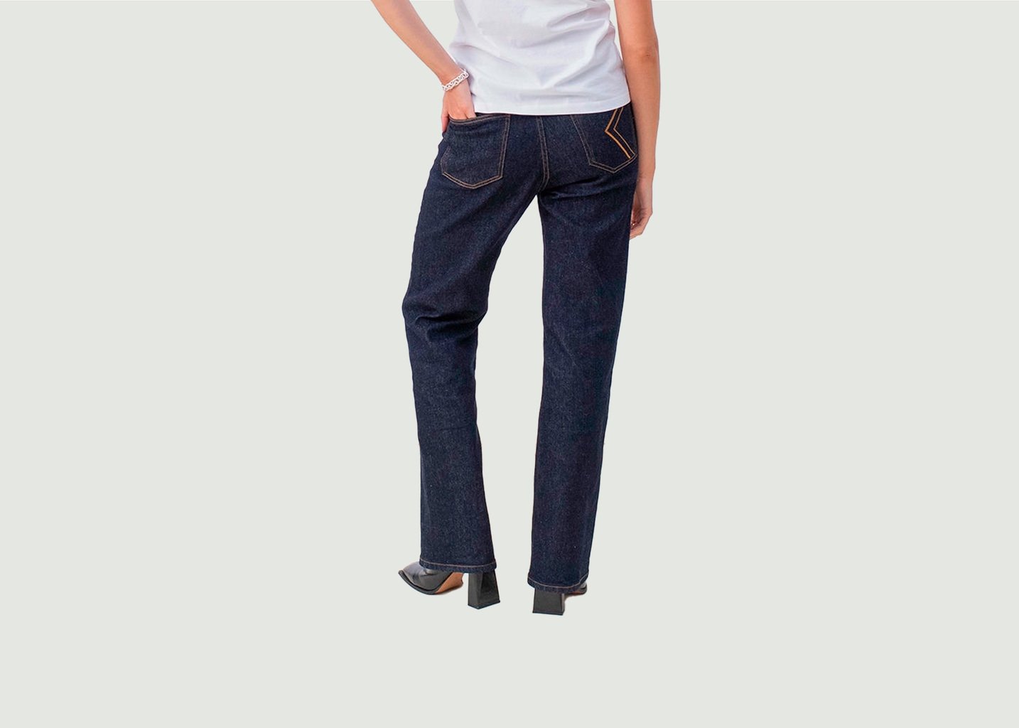 L'exception Jean Marseille Taille Haute Coupe Flare Brut 17H10