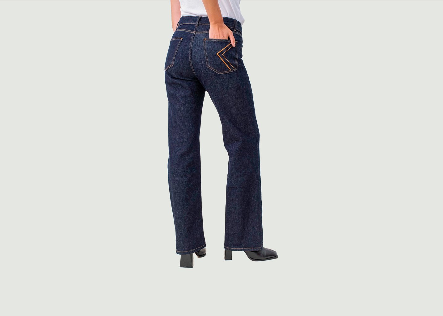 L'exception Jean Marseille Taille Haute Coupe Flare Brut 17H10