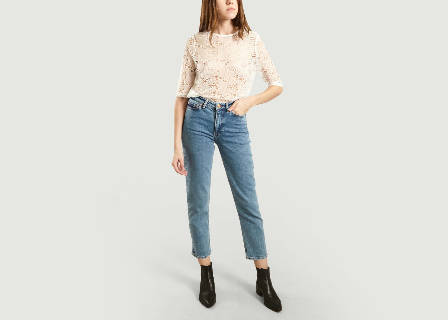 L'exception Jean Mom Fit Marianne Denim Samsoe & Samsoe