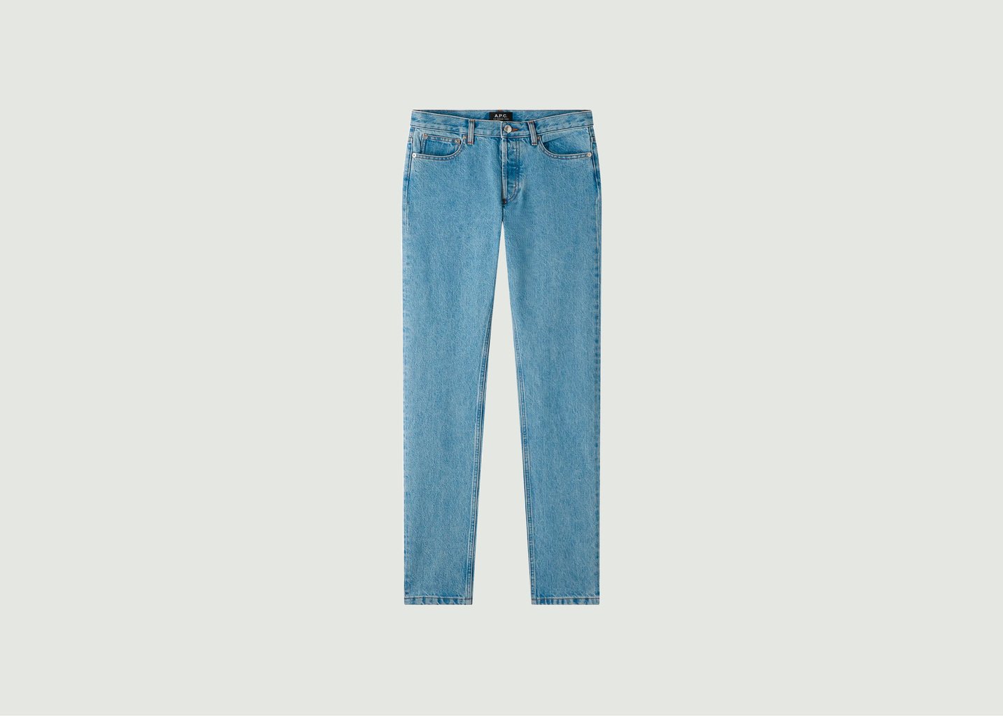 l'exception Jean petit new standard Bleu Clair APC Paris