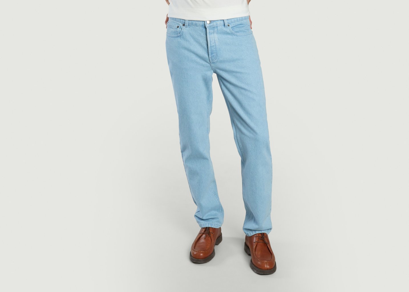 L'exception Jean Regular 14oz Light Bleach Denim L'Exception Paris