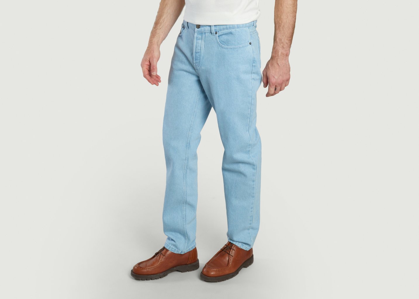L'exception Jean Regular 14oz Light Bleach Denim L'Exception Paris