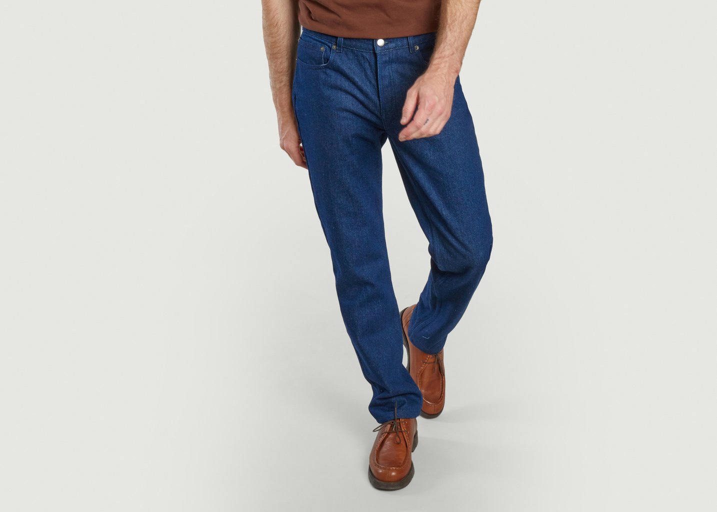 L'exception Jean Regular 14oz Rinse Denim L'Exception Paris