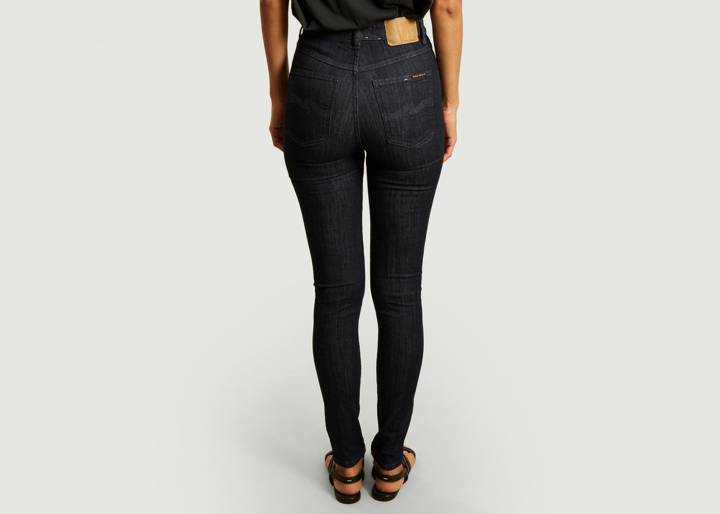 L'exception Jean Slim Hightop Tilde Brut Nudie Jeans