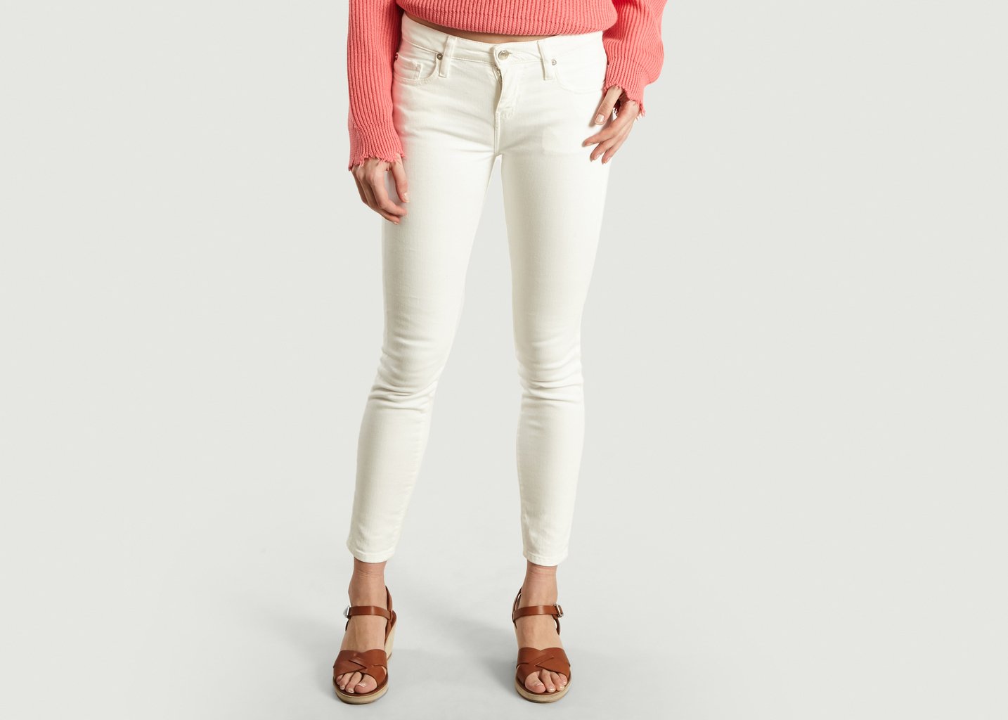L'exception Jean Slim Teinté Jarodcla Blanc IRO Paris
