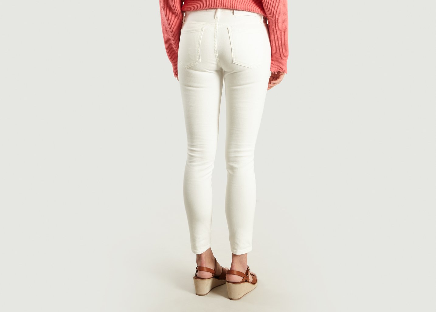 L'exception Jean Slim Teinté Jarodcla Blanc IRO Paris